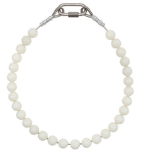 Beaded Retainer Ring Sling - White