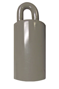 3.5 lb Single Eye Counterweight - Silver/Gray
