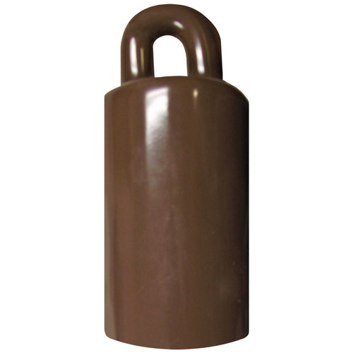 3.5 lb Single Eye Counterweight - Bronze/Brown