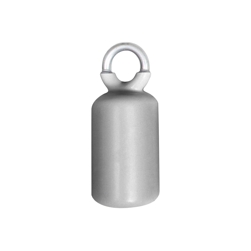 3.5 lb Single Eye Counterweight - Silver/Gray