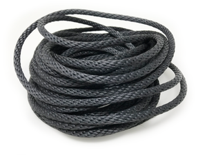 5/16" Black Halyard Rope with Steel Cable Core