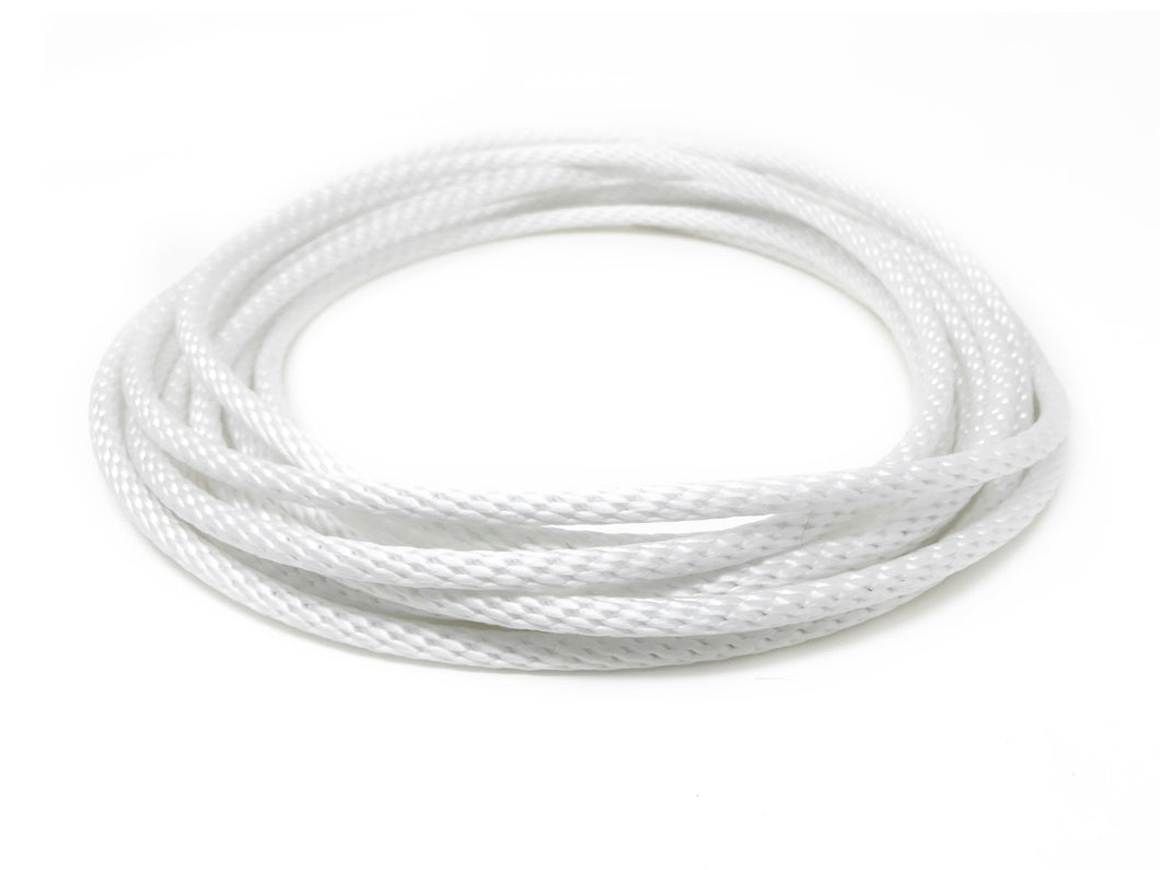 5/16 White Halyard Rope with Steel Cable Core – Flagpole Gear