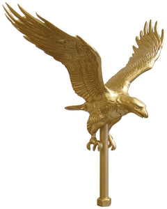 Aluminum Gold Eagle - 11 1/4" Wingspan