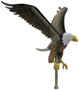 Aluminum Natural Eagle - 14" Wingspan