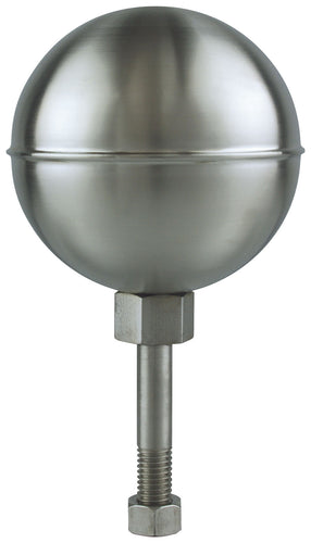 Stainless Steel Ball Ornament - Satin Finish