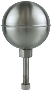 Stainless Steel Ball Ornament - Satin Finish