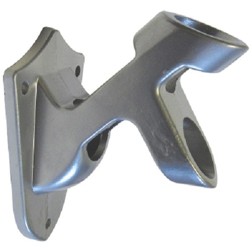 Silver 2 Position Wall Mount Bracket